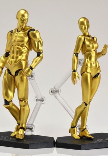 figma ♀ Gold  | Hpoi手办维基