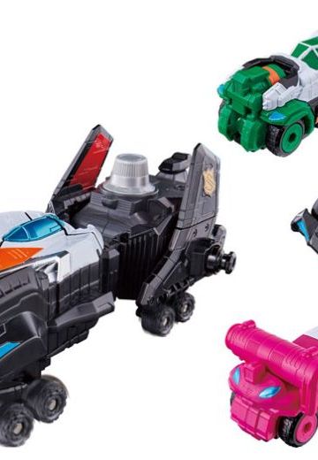 快盗戦队ルパンレンジャーVS警察戦队パトレンジャー VSビークル系列 警察合体 DXパトカイザーSET[Bandai]《在库切れ》 | Hpoi手办维基