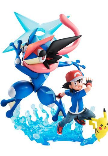 G.E.M. 口袋妖怪 甲贺忍蛙&皮卡丘&小智 小智ゲッコウガ