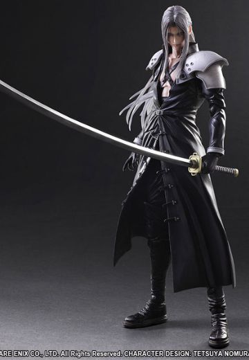 PlayArts改 最终幻想VII アドベントチルドレン 赛菲罗斯 | Hpoi手办维基