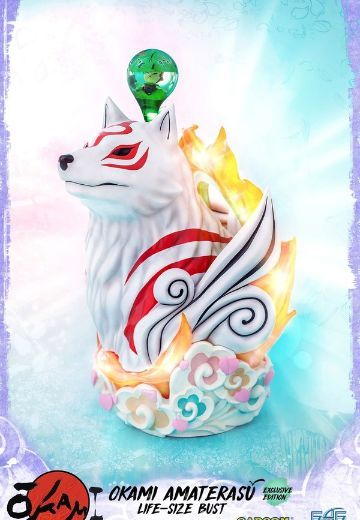 胸像 大神 天照大神&一寸 Exclusive Edition  | Hpoi手办维基