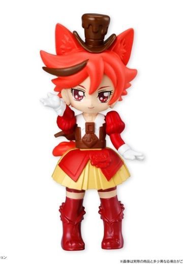 Bandai 食玩 キラキラ☆光之美少女アラモード キュア朱古力 