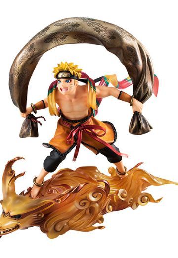 G.E.M. Remix NARUTO -火影忍者- 疾风伝 九尾&漩涡鸣人 风神 | Hpoi手办维基