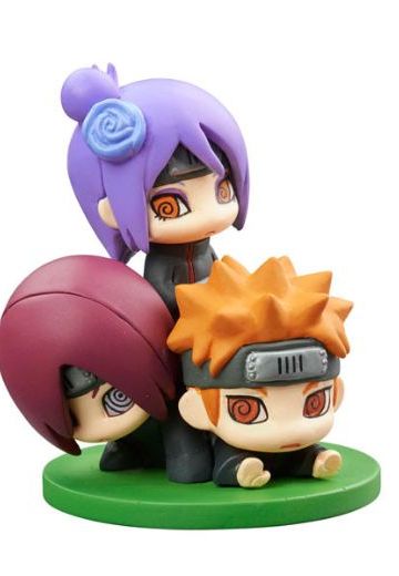 ぷちキャラランド NARUTO -火影忍者- 疾风伝 小南&长门&弥彦 