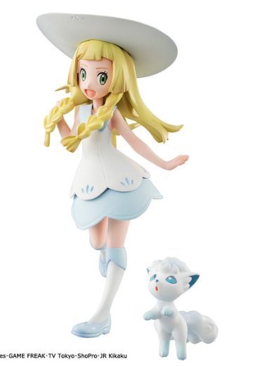 G.E.M. 宝可梦 莉莉艾＆白滚滚（阿罗拉六尾） | Hpoi手办维基