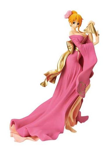 Kimono Figure 海贼王 ナミ Pink