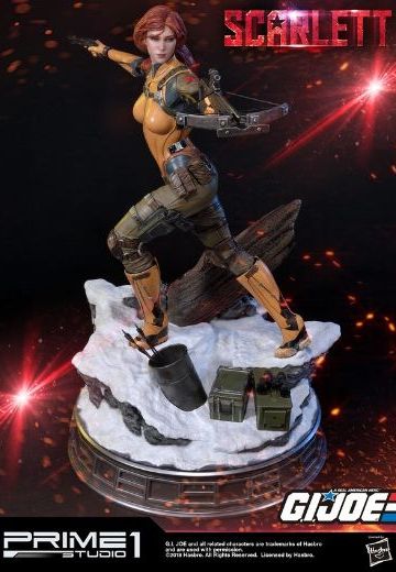 プレミアムMasterライン PMGJ-5 G.I.ジョー Scarlett  | Hpoi手办维基