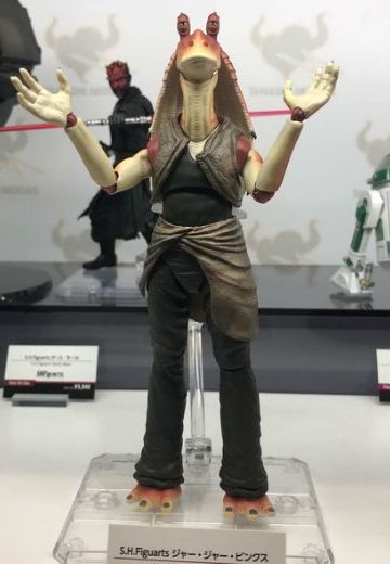 S.H.F 星球大战 エピソード1/ファントム・メナス ジャー·ジャーのビンクス  | Hpoi手办维基