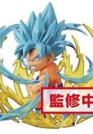 World Collectable Figure 龙珠超 孙悟空超级赛亚人ゴッドSS  | Hpoi手办维基