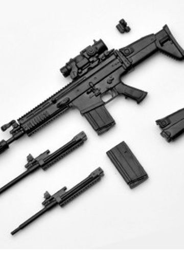 小军械库 LAL01 SCAR-H Black receiver .ver  | Hpoi手办维基