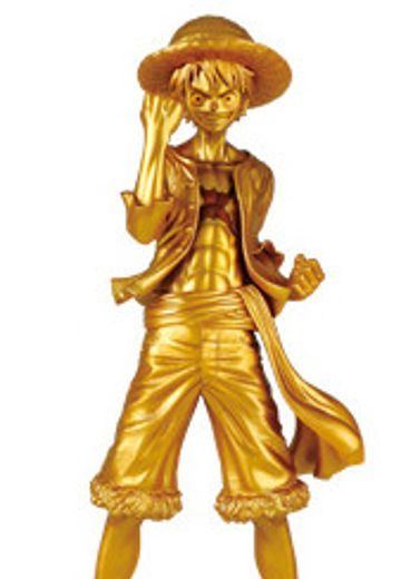 ジャンプ50周年 アニバーサリー手办 海贼王 モンキー･D･路飞 Gold  | Hpoi手办维基