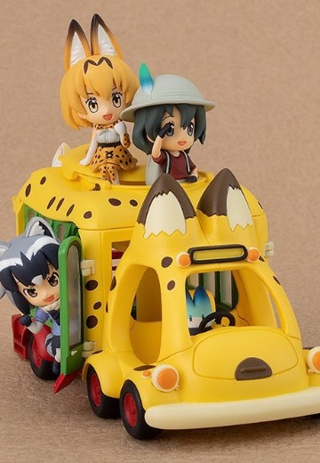 动物朋友 Japari公交车 薮猫&幸运兽&小包&耳廓狐&浣熊