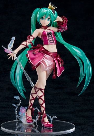 初音未来 -Project DIVA- 2nd 初音未来 酒红礼服Ver. | Hpoi手办维基