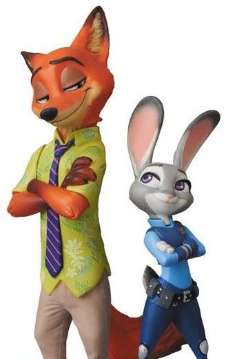 UDF Disney 系列7 ズートピア ニック･ワイルド&ジュディ･ホップス 