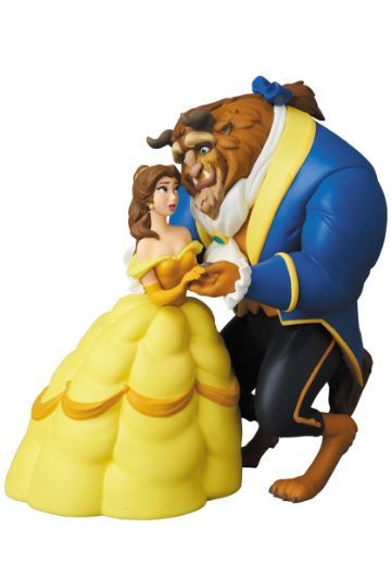 UDF Disney 系列7 美女与野兽 贝儿与野兽 | Hpoi手办维基