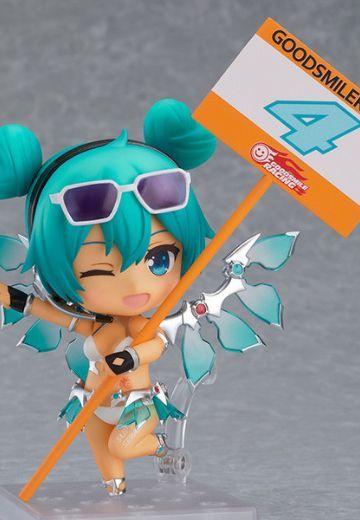 粘土人#1003 初音未来 GT企划 赛车初音2013 雪邦 | Hpoi手办维基