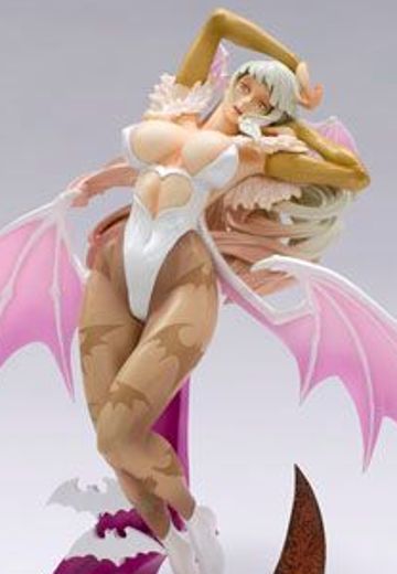 CAPCOM FIGURE BUILDER Creator's Model 吸血鬼 莫莉卡・安斯兰特 White Color. 
