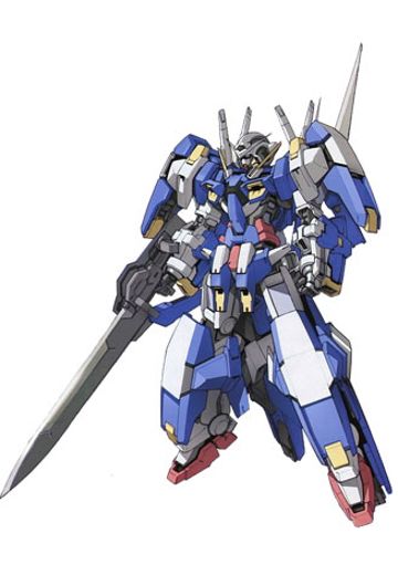 GN-001/hs-A01D 雪崩型能天使高达冲击装