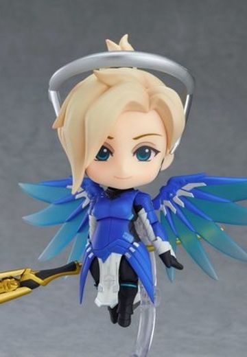 粘土人#790b 守望先锋 天使 安吉拉 钴蓝皮肤