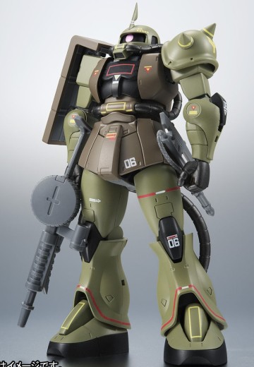 ROBOT魂＜SIDE MS＞ MS-06 量产型扎古 ver. A.N.I.M.E. ～拟真配色～ | Hpoi手办维基
