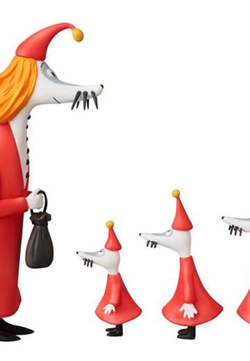 UDF MOOMIN 系列4 ムーミン一家 菲利フヨンカ with Three Children 