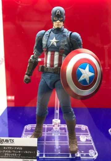 S.H.F Captain America: The Winter Soldier 美国队长 Classic Suit  | Hpoi手办维基