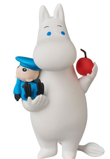 UDF MOOMIN 系列4 ムーミン一家 姆明&クリップダッス 
