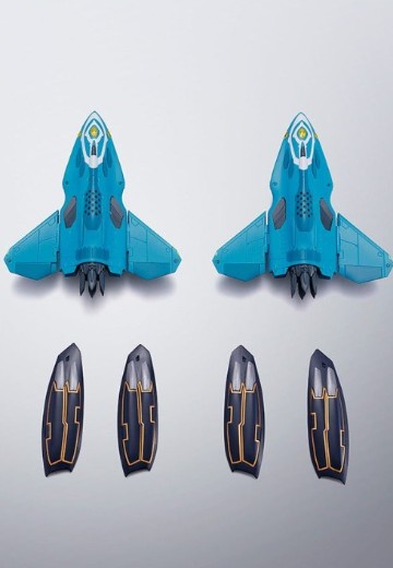 DX超合金 超时空要塞Δ Sv-262Hs 龙III（基斯·爱罗·温德米尔专用机）用利刃·魔龙无人机＆导弹吊舱 | Hpoi手办维基