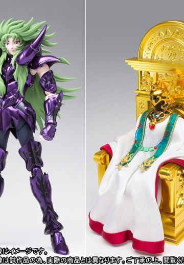 圣斗士圣衣神话EX 圣斗士星矢 冥王哈迪斯十二宫篇 白羊座史昂（冥衣）＆前教皇套装 | Hpoi手办维基