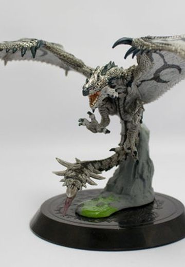 CAPCOM FIGURE BUILDER 怪物猎人 雄火龙 Silver ver.  | Hpoi手办维基
