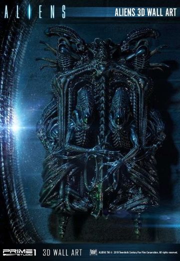 3D墙壁艺术 WAAL-1 异形2 异形战士