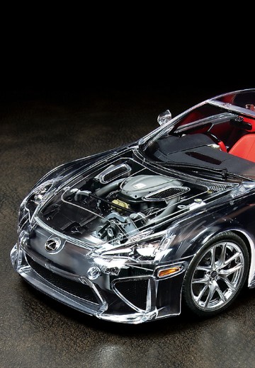 24325 1/24 雷克萨斯 LFA 透明版 | Hpoi手办维基
