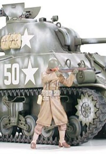 35250 1/35 美国 谢尔曼 75mm炮 后期型（前线冲锋）