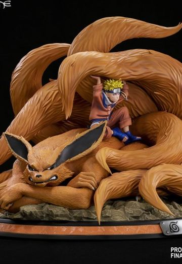 HQS NARUTO -火影忍者- 疾风伝 うずまき火影忍者&九尾 | Hpoi手办维基