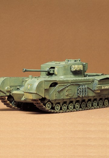 35100 1/35 英国 丘吉尔 鳄鱼 坦克 | Hpoi手办维基