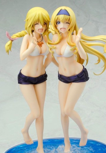 IS〈无限斯特拉托斯〉  夏洛特＆塞西莉娅 泳装 | Hpoi手办维基