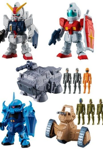 万代食玩 机动战士高达微型战场第２弹 (10個入)