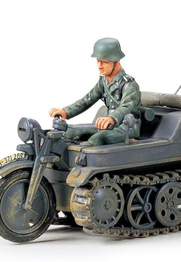 35029 1/35 德国 Sd.Kfz.2 半履带摩托车