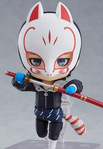 粘土人#1103  女神异闻录5 动画版 喜多川祐介 怪盗服 | Hpoi手办维基