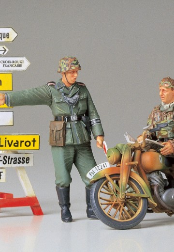 35241 1/35 德国 军用摩托 野战传令 套装 | Hpoi手办维基