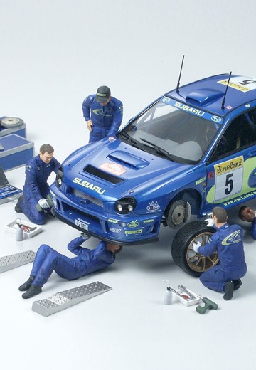 24266 1/24 拉力赛技师套装 | Hpoi手办维基