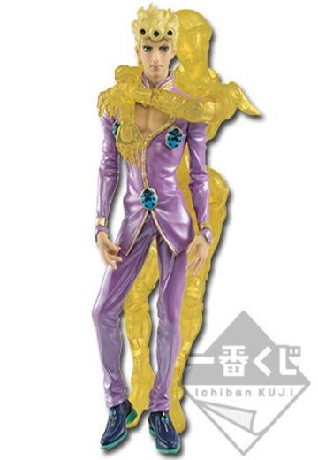 一番赏 黄金の风&JoJo的奇妙冒险 乔鲁诺・乔巴拿&黄金体验 Last One ver.  | Hpoi手办维基