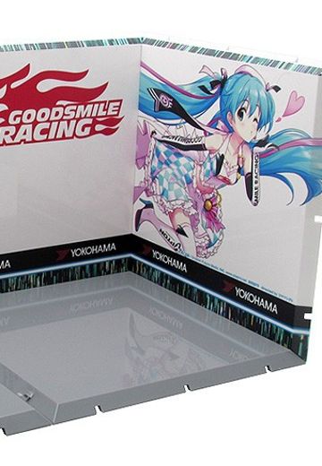 Dioramansion150 MIKU赛车维修区2019Ver.背景墙B | Hpoi手办维基