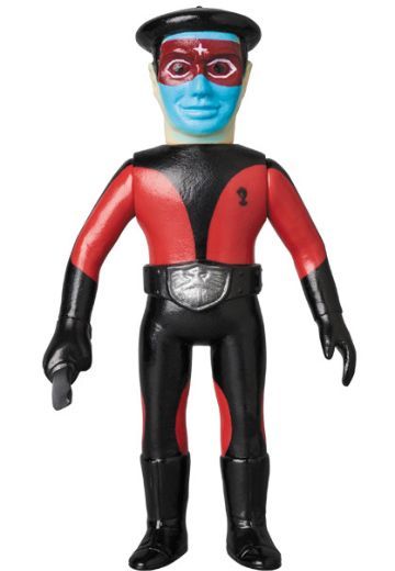 东映レトロソフビCollection 假面骑士 修卡战斗员（黒・ベレー帽） Middle Size Ver.  | Hpoi手办维基