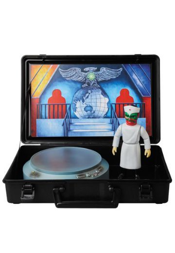 东映レトロソフビCollection 假面骑士 ショッカー科学者 Middle Size Ver.  | Hpoi手办维基