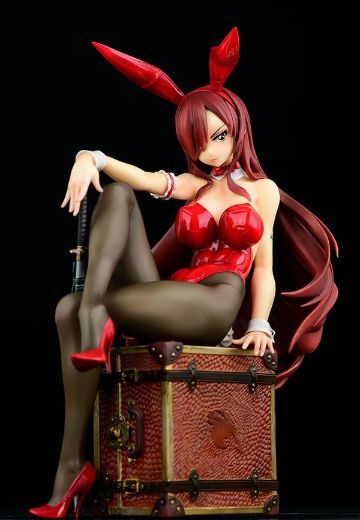 妖精的尾巴 艾尔莎・史卡雷特 兔女郎 红色