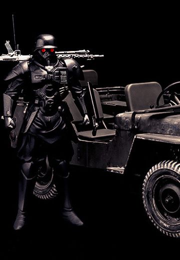 PLAMAX MF-35 minimum factory PROTECT GEAR 红眼镜Ver.＆特搜班小型巡逻车