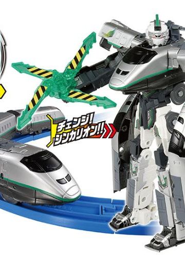 新干线变形机器人 Shinkalion DXS12 E3つばさ アイアン云古[takaraTomy]《発売済・在库品》 | Hpoi手办维基