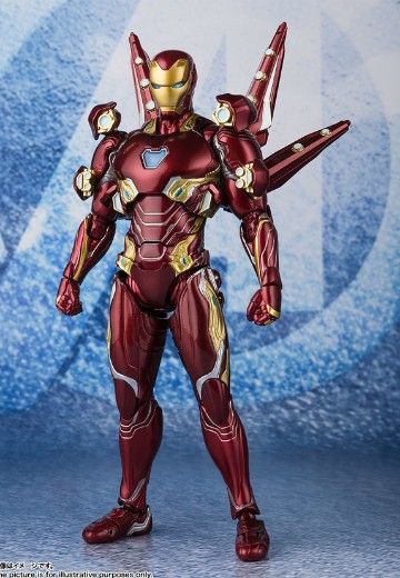 S.H.Figuarts 复仇者联盟4：终局之战 钢铁侠Mark 50＆纳米武器套装