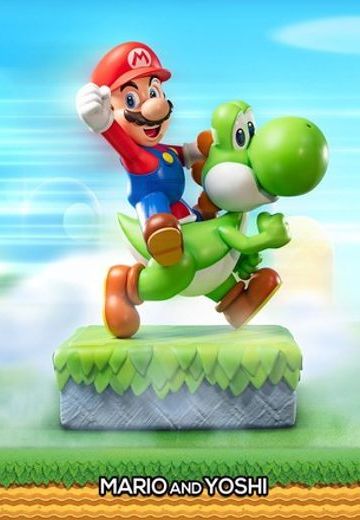 スーパー马里奥ブラザーズ 耀西&马里奥 Standard Edition  | Hpoi手办维基